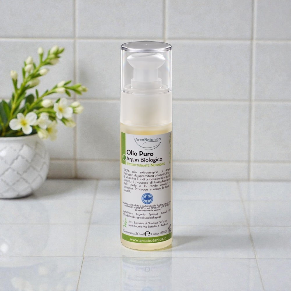 Olio di Argan Biologico Puro Deodorizzato 50 ml