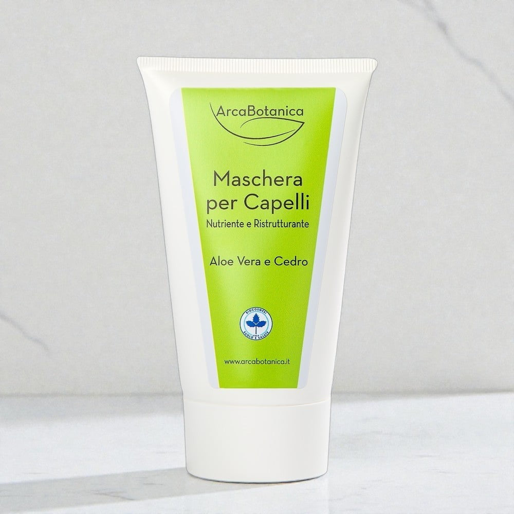Maschera Capelli Nutriente Ristrutturante Aloe e Cedro 150 ml