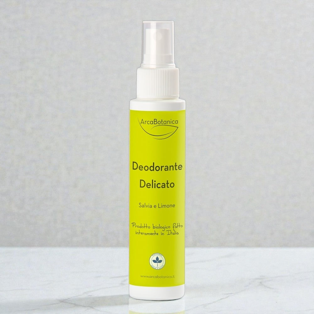 Deodorante Delicato Biologico Salvia e Limone Spray 100 ml
