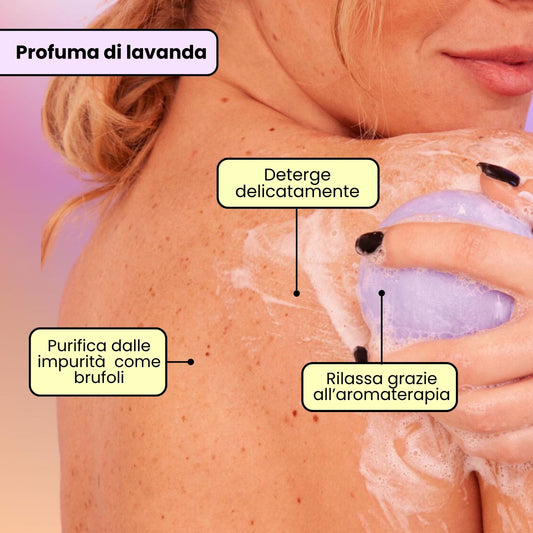 Relaxing Shower Gel - Lavender and Talc