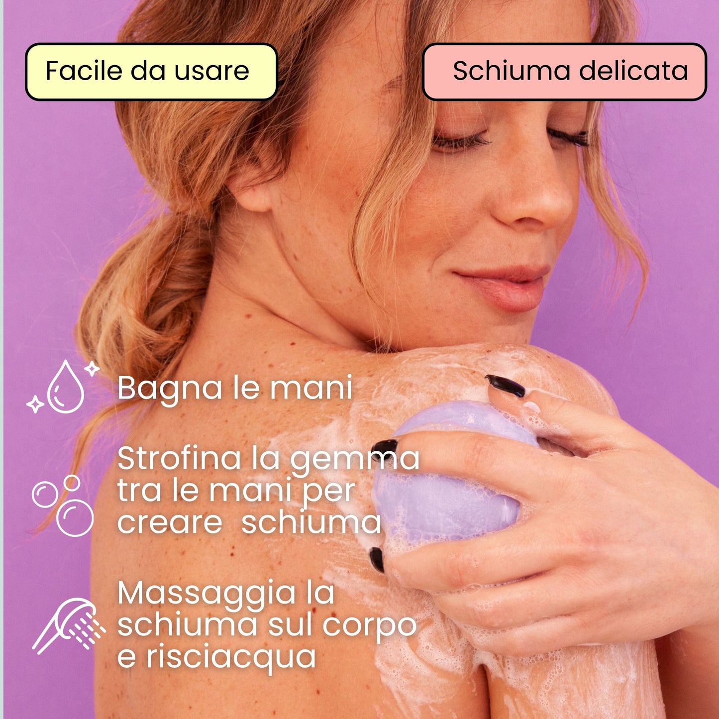 Relaxing Shower Gel - Lavender and Talc
