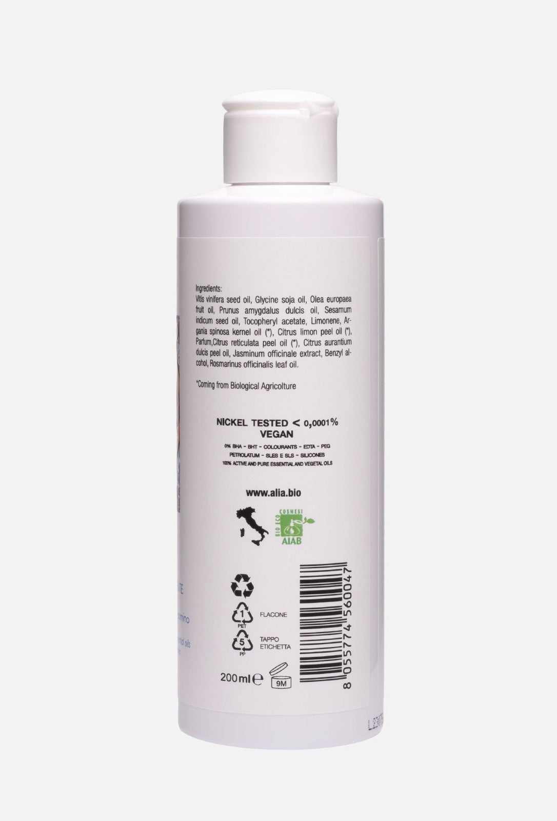 Huile Corporelle Émolliente Bio Alia Skin Care