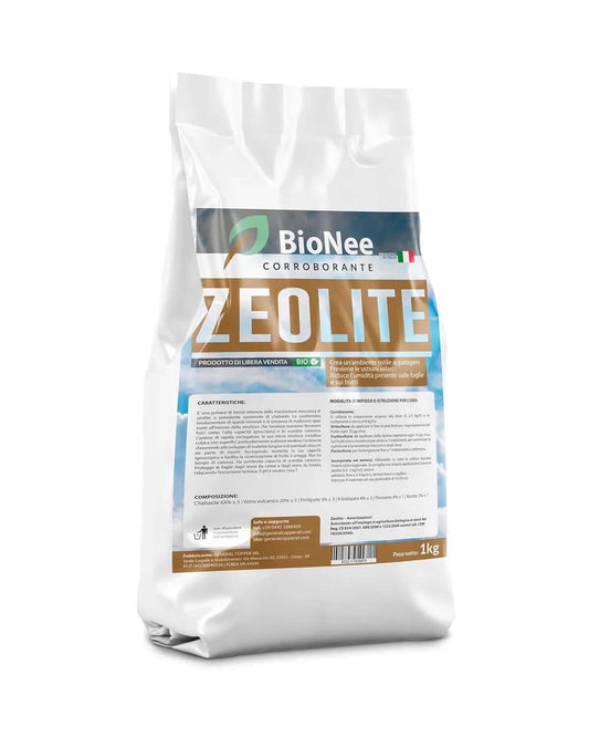 Bionee_ZEOLITE Potenzia le Difese naturali IN POLVERE PURA ULTRA MICRONIZZATA 20MY 1 kg