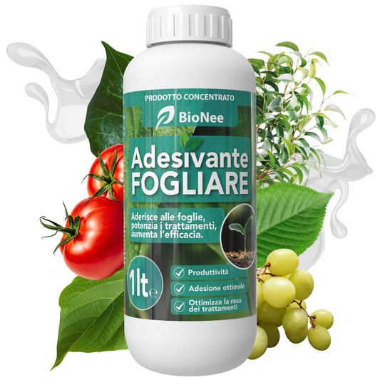 Bionee Adesivante Foliar – Aditivo Técnico à Base de Extratos Vegetais para Melhorar a Aderência dos Tratamentos e a Assimilação dos Nutrientes – 1 Litro