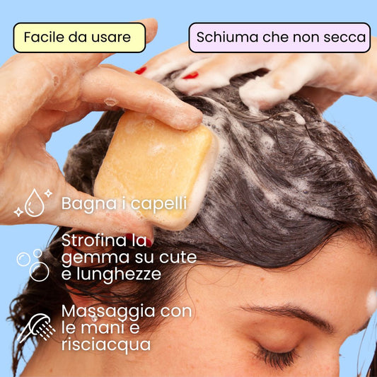 Shampoo Solido Lenitivo per cute Sensibile