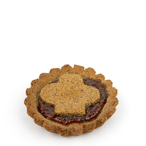 Crostatina biologica al farro con crema di nocciole e cacao 70g - Confezione da 6 pezzi