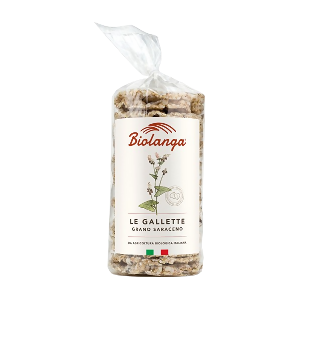 Gallette di Grano Saraceno Bio 100g - 4 unità (400g).
