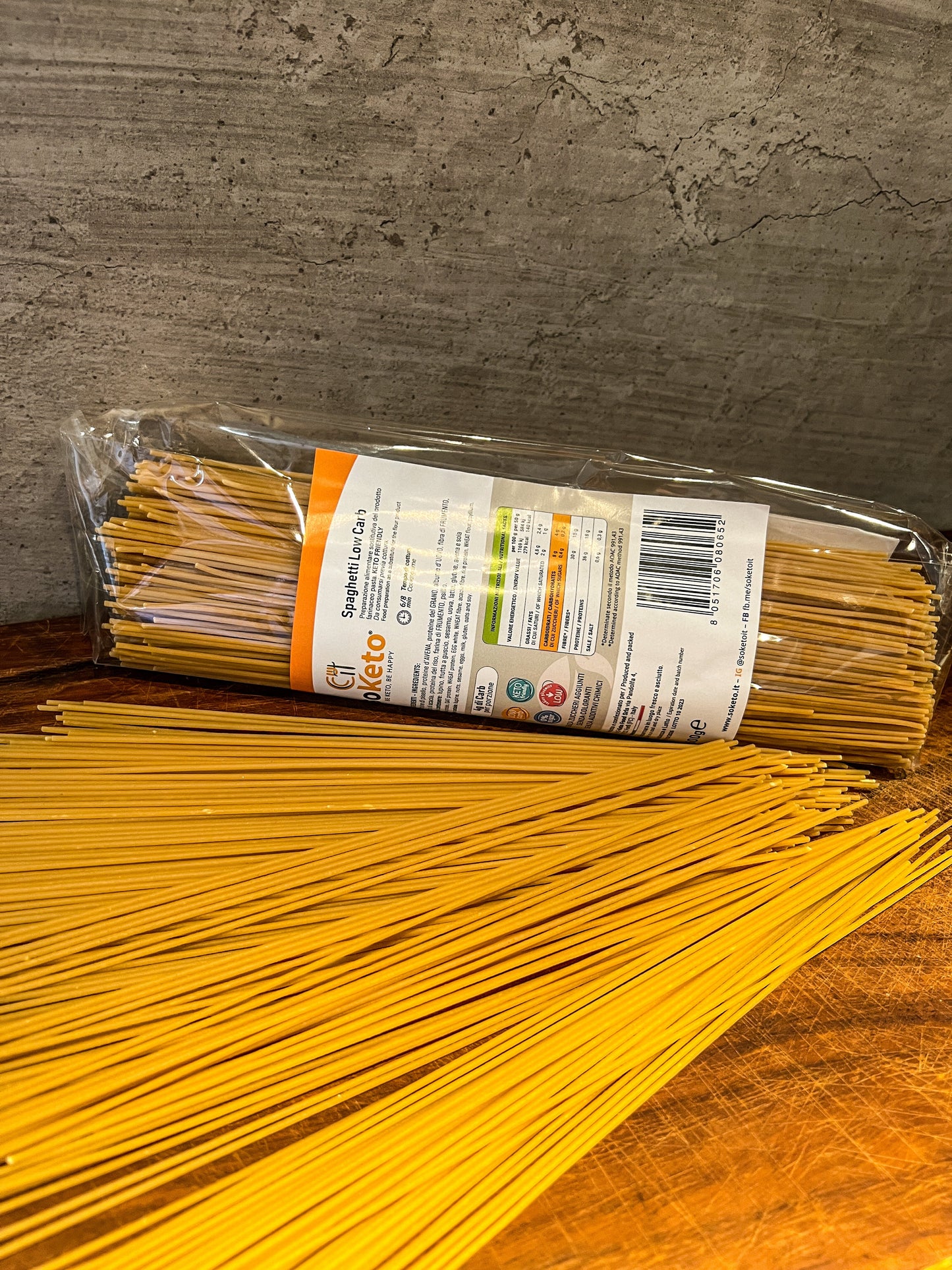 Low Carb Keto Spaghetti (500g) 4g carbs