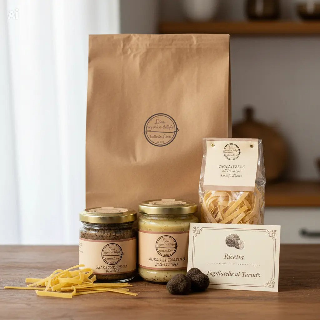 Kit Tagliatelle al Tartufo Gourmet Lina Sapori e Delizie