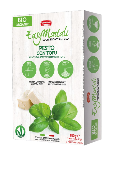 Pesto con tufu - 12 unità-Natura Bio Italia