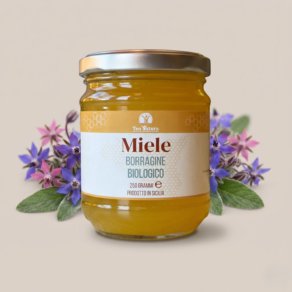 Miel de Borraja Orgánica Siciliana