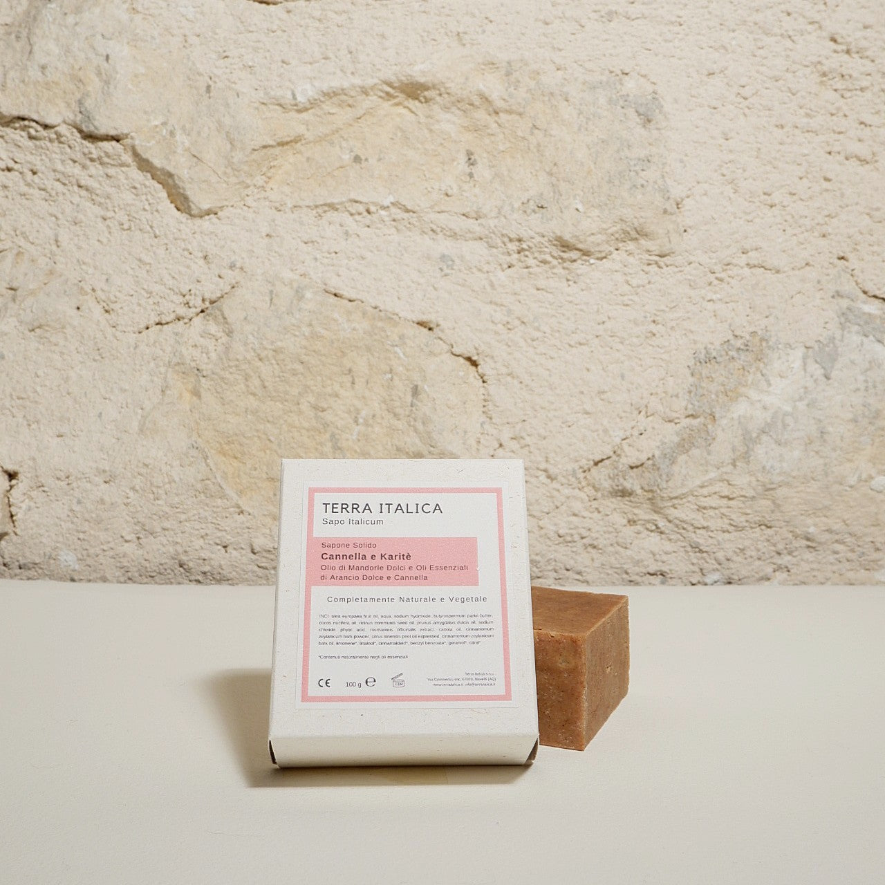 Savon solide cannelle et karité