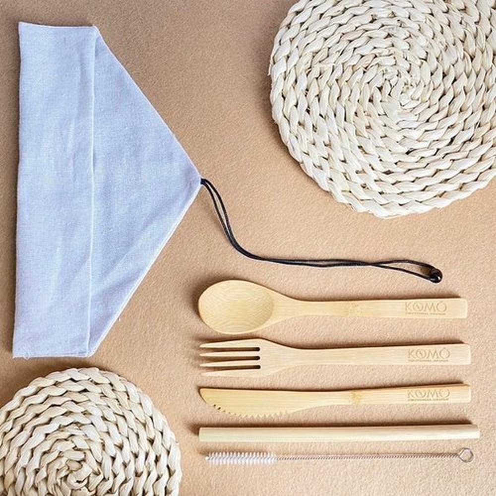 Set de Couverts en Bambou