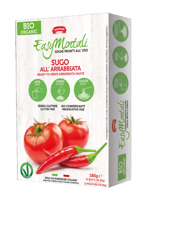 Sugo all'Arrabbiata bio/vegano - 12 unità-Natura Bio Italia