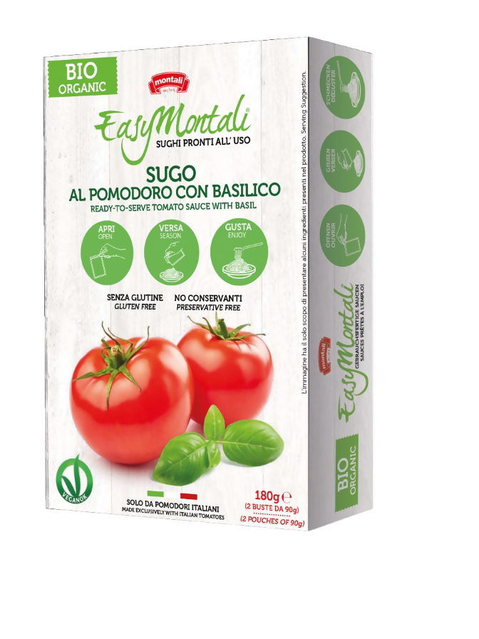 Sugo al Basilico bio/vegano - 12 unità-Natura Bio Italia