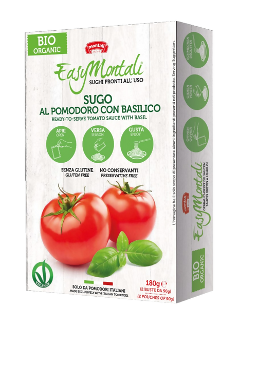 Sugo al Basilico bio/vegano - 12 unità-Natura Bio Italia