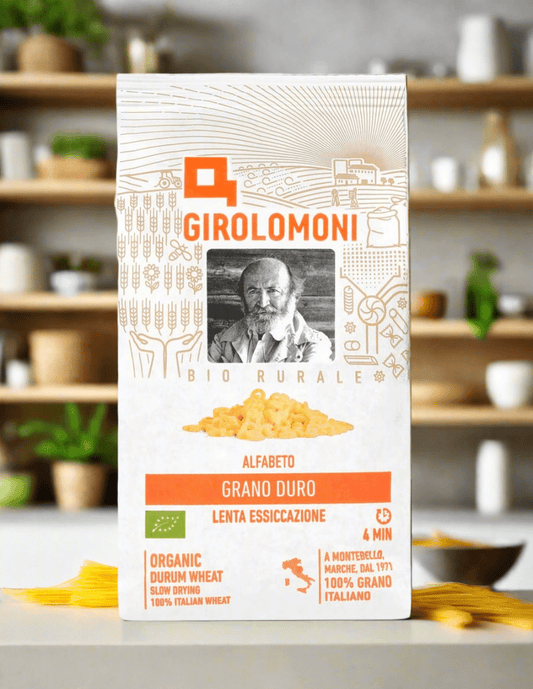 Alfabeto BIO trafilatura rugosa - Girolomoni
