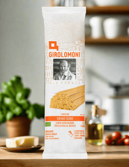 Linguine biologiche a trafilatura ruvida
