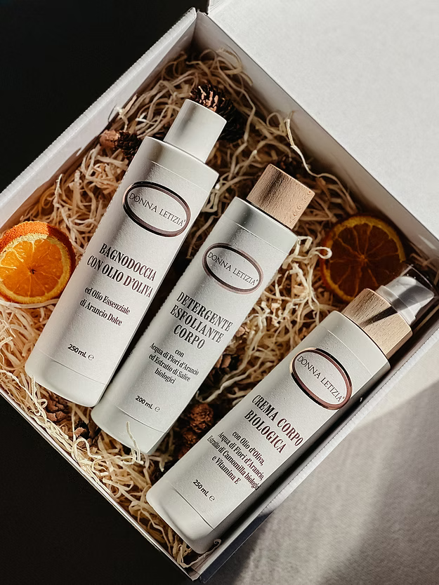 Gift Set: Shower Gel, Exfoliating Cleanser, and Body Cream