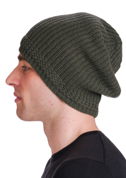 Mais Uomo: boina em lã e cashmere