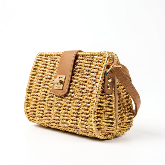 Natural Straw Handbag