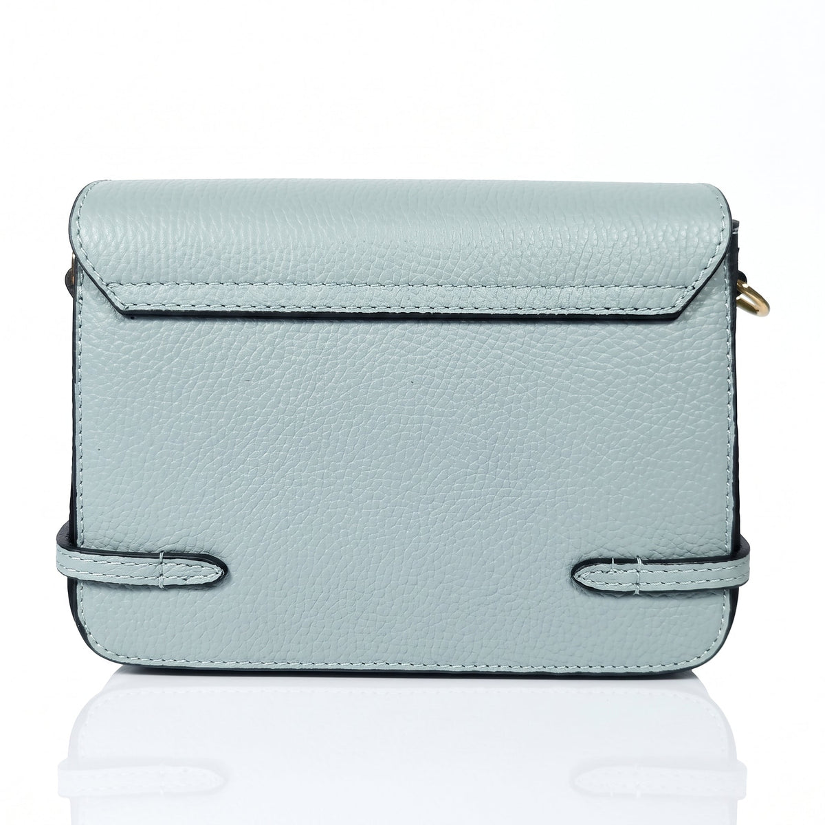 Sac à bandoulière Buckle Up en cuir véritable