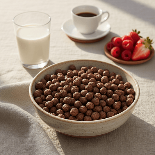 Cereali al cioccolato croccanti per la colazione Choco Goal