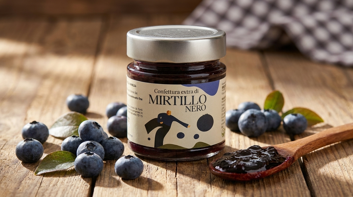 Artisanal Extra Blueberry Jam - No Preservatives