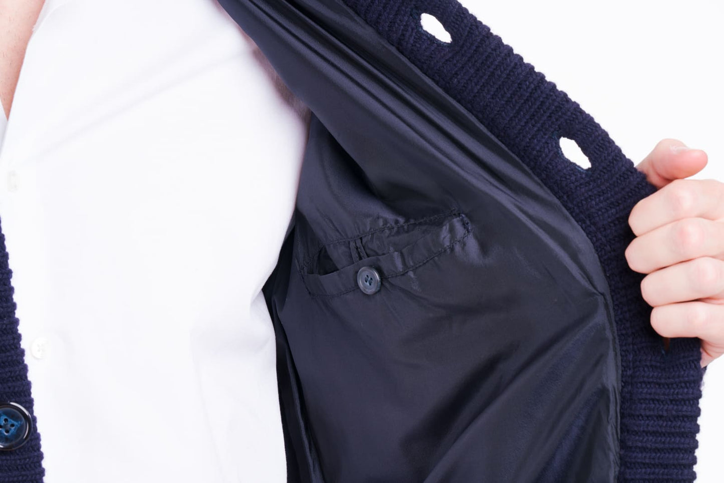 Torch: men's jacket in merino wool and cashmere