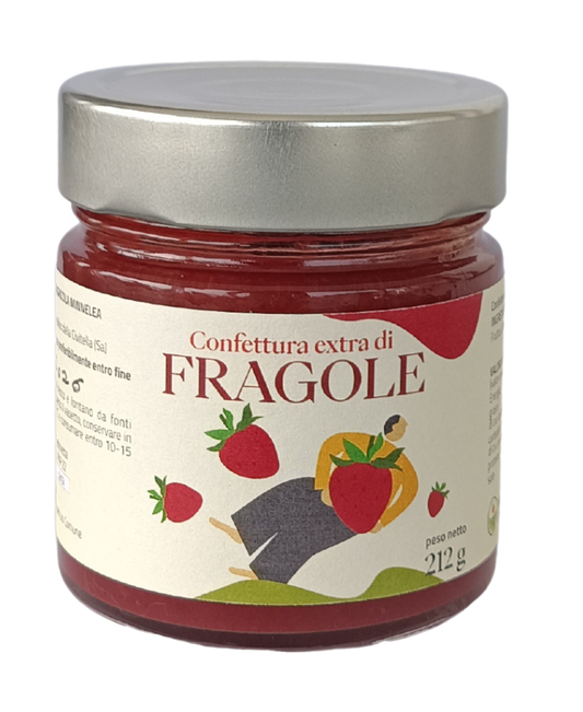 Confettura Extra di Fragole Artigianale - Senza Conservanti