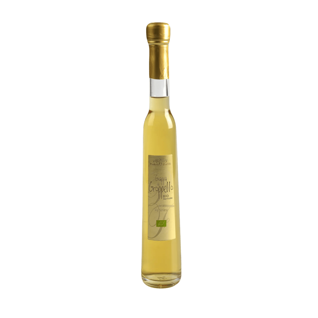 Grappa Groppello orgánica en Barrique