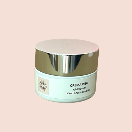 Crema facial antienvejecimiento reafirmante con ácido hialurónico - 50ml