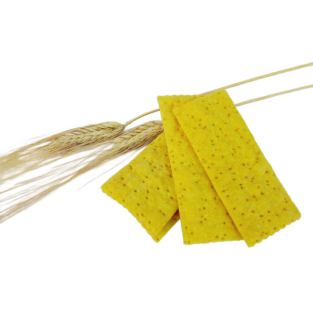Crackers biologici classici con curcuma 250g - Confezione da 2 unità (500g).