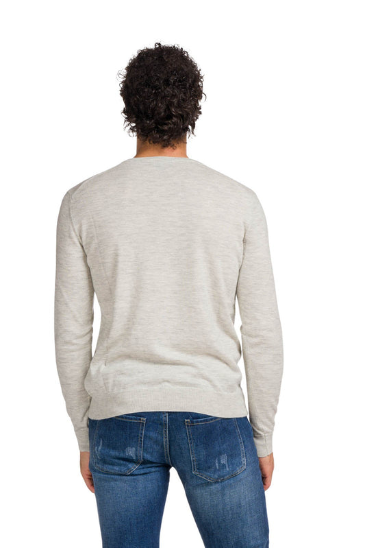 Alashan V: suéter masculino em cashmere de alta qualidade