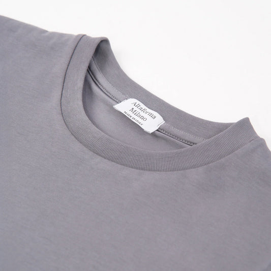 Paraggi: men's Muscle Fit t-shirt dark gray
