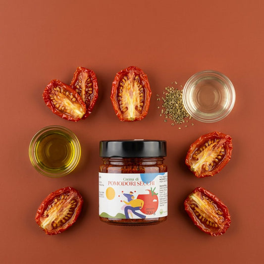 Artisanal Sun-Dried Tomato Paté - With EVO Oil