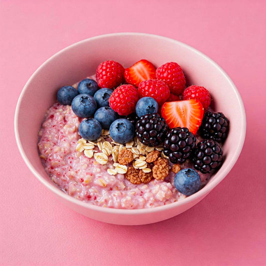 Crunchy Organic Muesli with Oats, Chufa and Raspberry, Gluten Free 200g - New version!