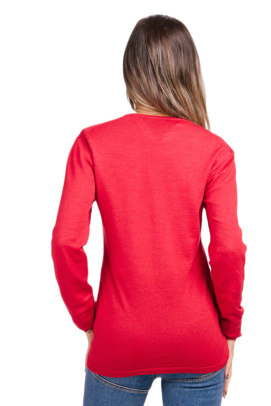 Papaia: cardigan donna sottile in lana e seta