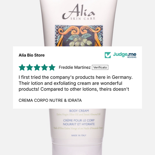 Crema Corpo Nutre e Idrata Alia Skin Care
