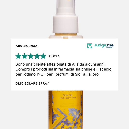 Olio Solare Spray Bio Alia Skin Care