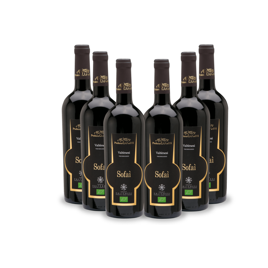 Sofaì Bio D.O.P. - Vinho Tinto do Lago de Garda