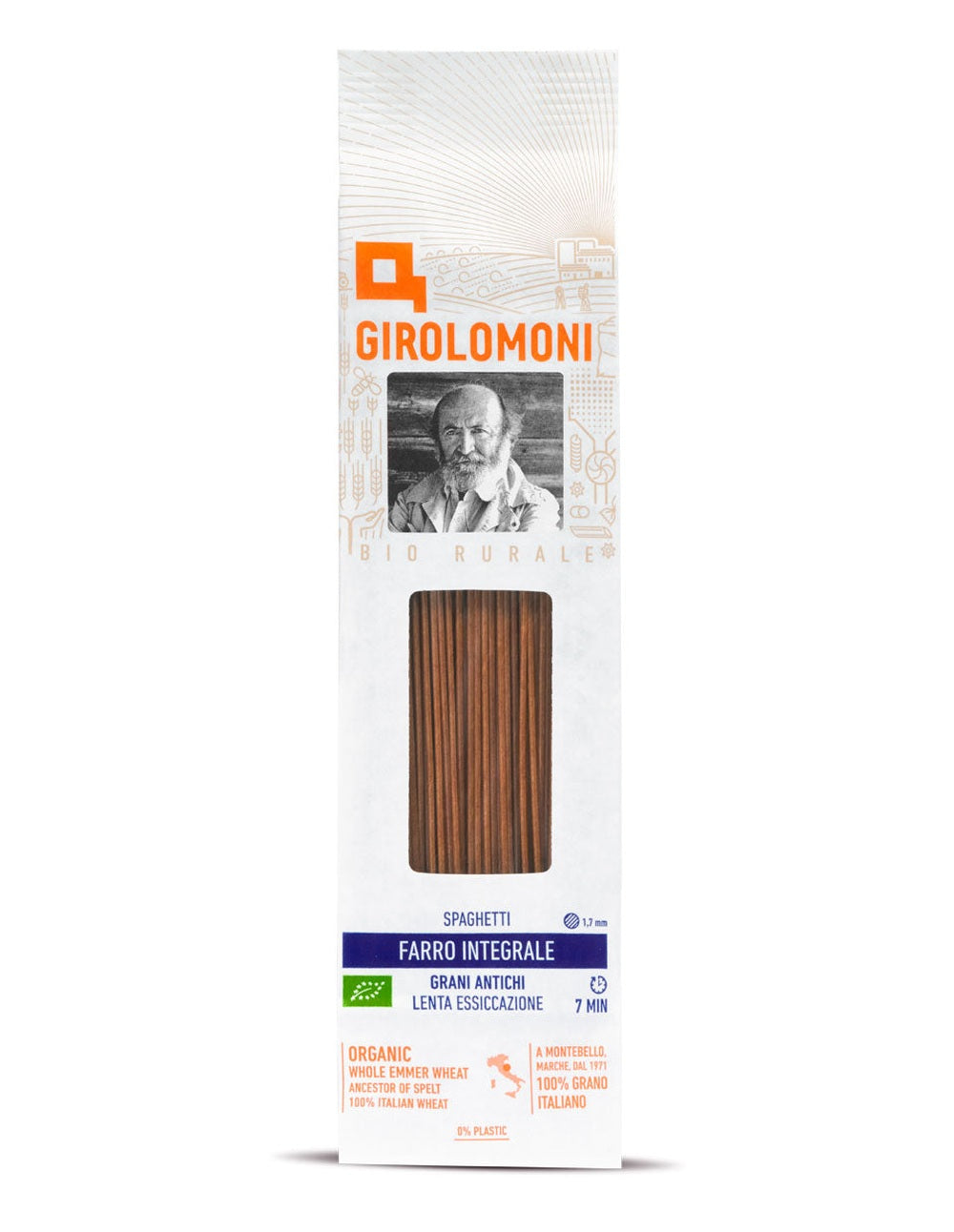 Spaghetti BIO de espelta integral - Girolomoni