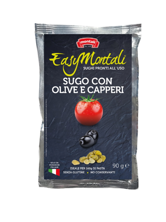 Sugo con olive e capperi -12 unità-Natura Bio Italia