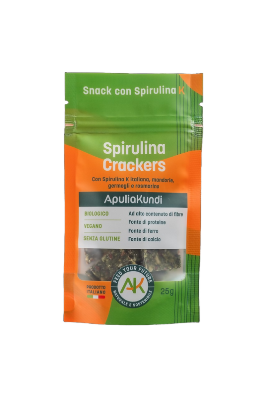 Crackers Spirulina Bio: lo snack energetico con il superfood italiano che sta conquistando l'Europa