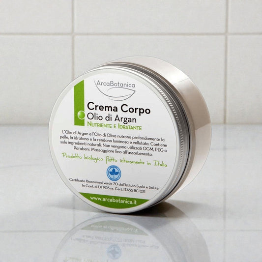 Crema Corpo Idratante Olio di Argan Arca Botanica - cosmetica biologica