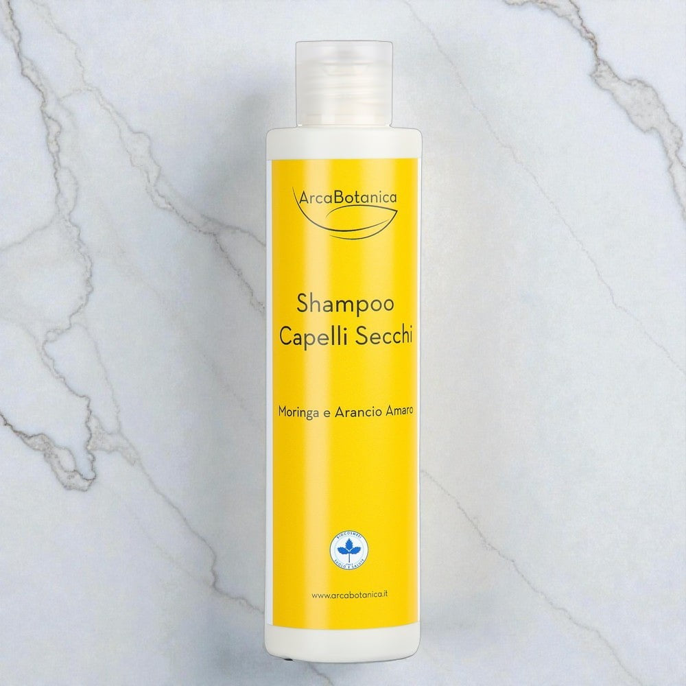 Shampoo Capelli Secchi Moringa e Arancio Amaro 200 ml