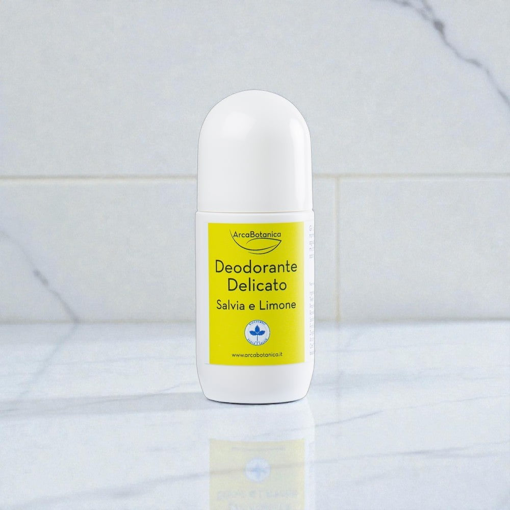 Deodorante Delicato Biologico Salvia e Limone Roll-On 50 ml