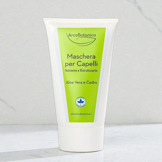 Maschera Capelli Nutriente Ristrutturante Aloe e Cedro 150 ml