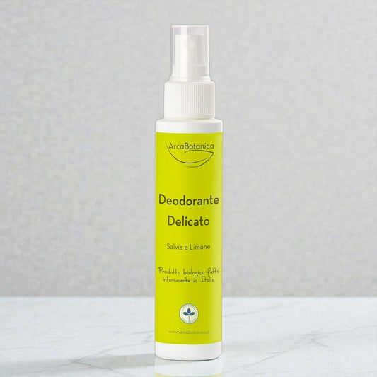 Deodorante Delicato Biologico Salvia e Limone Spray 100 ml
