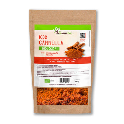 100% BIO Zimt in Pulverform - 100g